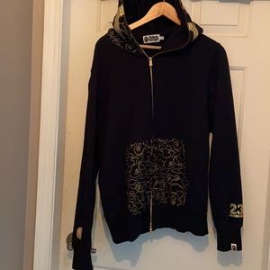 Bape 23rd Anniversary Black Hoodie size large